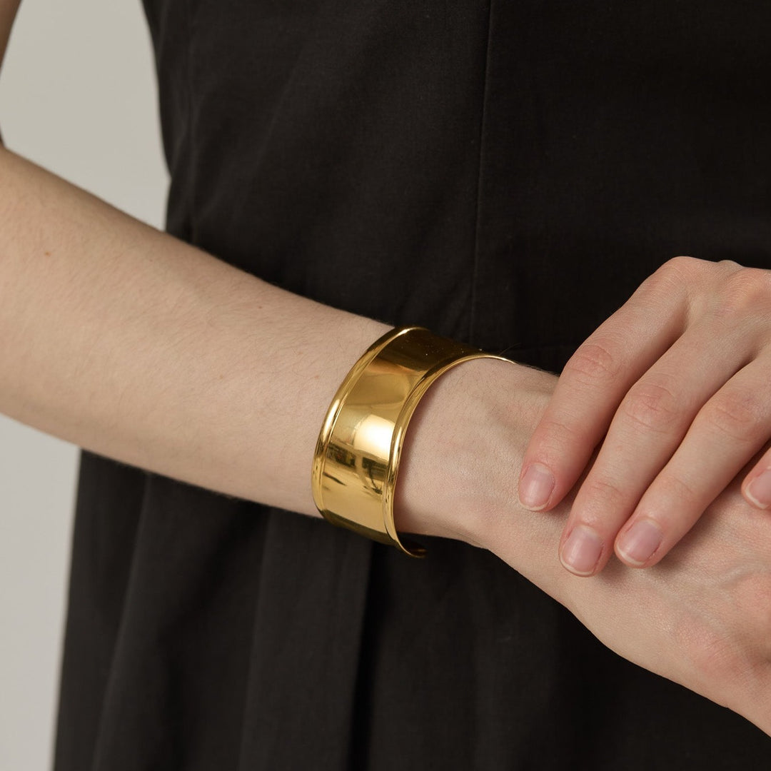 Alix Bangle Gold Bracelets - Joey Baby