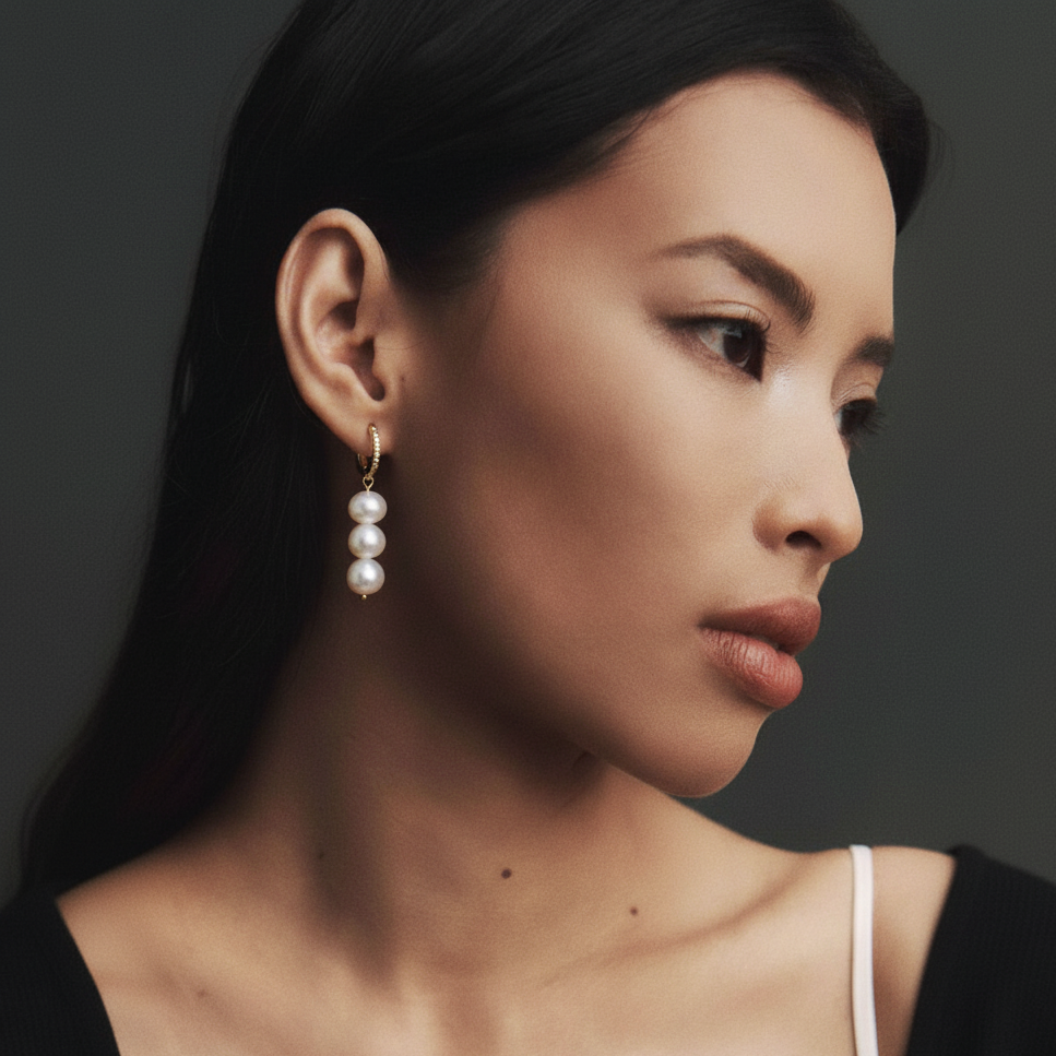 Maja Pearl Earrings