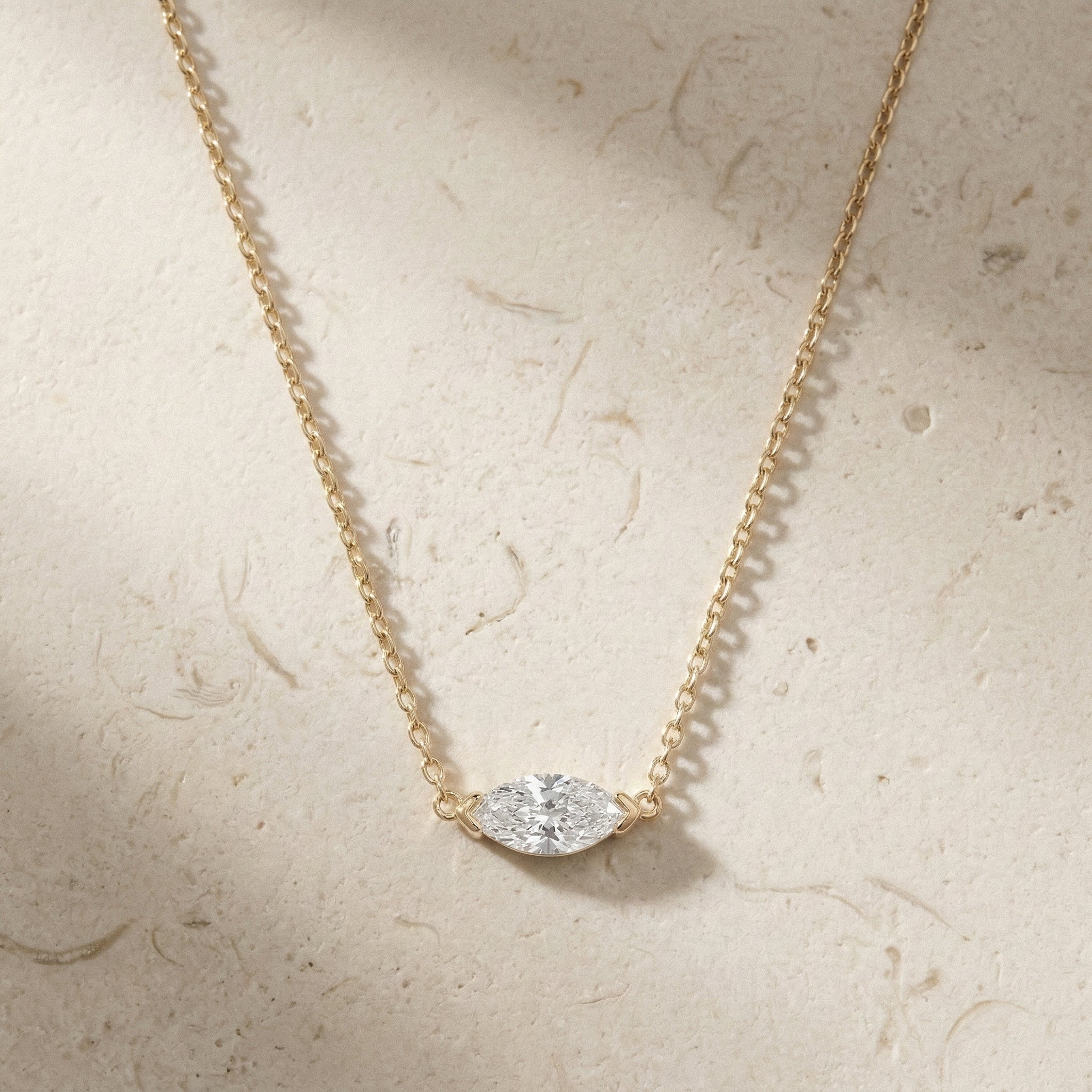 Oval Crystal Choker Necklace