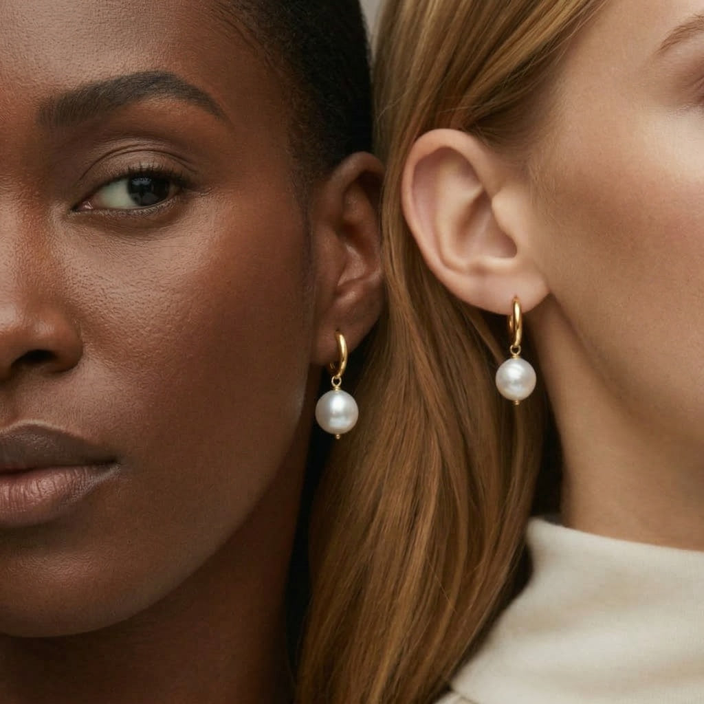 New Pete Pearl Drop Earrings