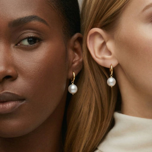 New Pete Pearl Drop Earrings