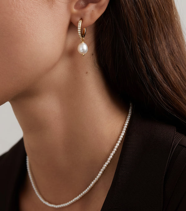 Layla Pearl Drop Earrings