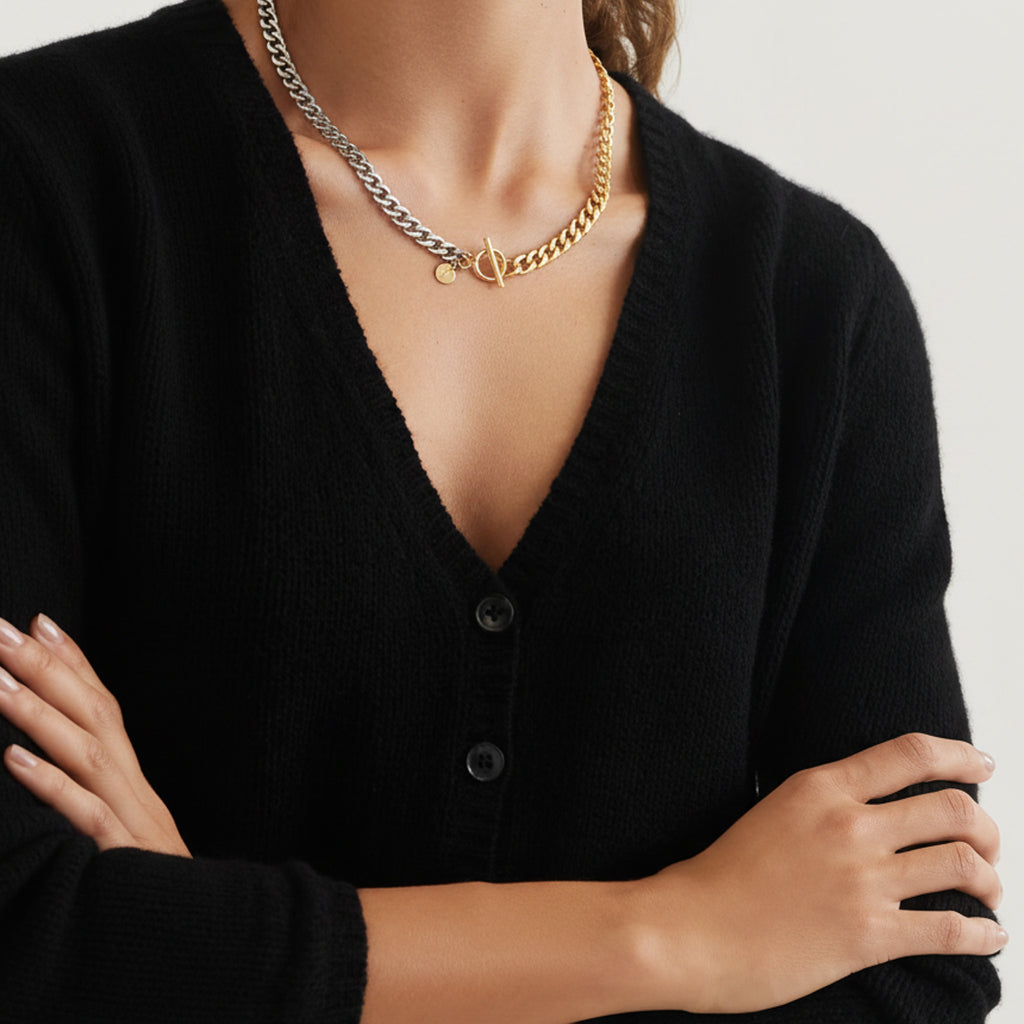 Mixed Metal Necklace