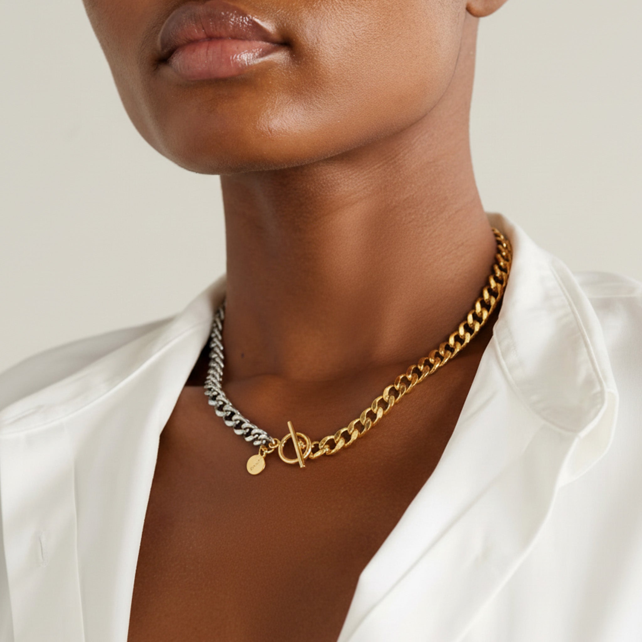 Mixed Metal Necklace