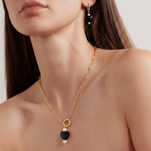 Natasha Necklace and Earrings Set