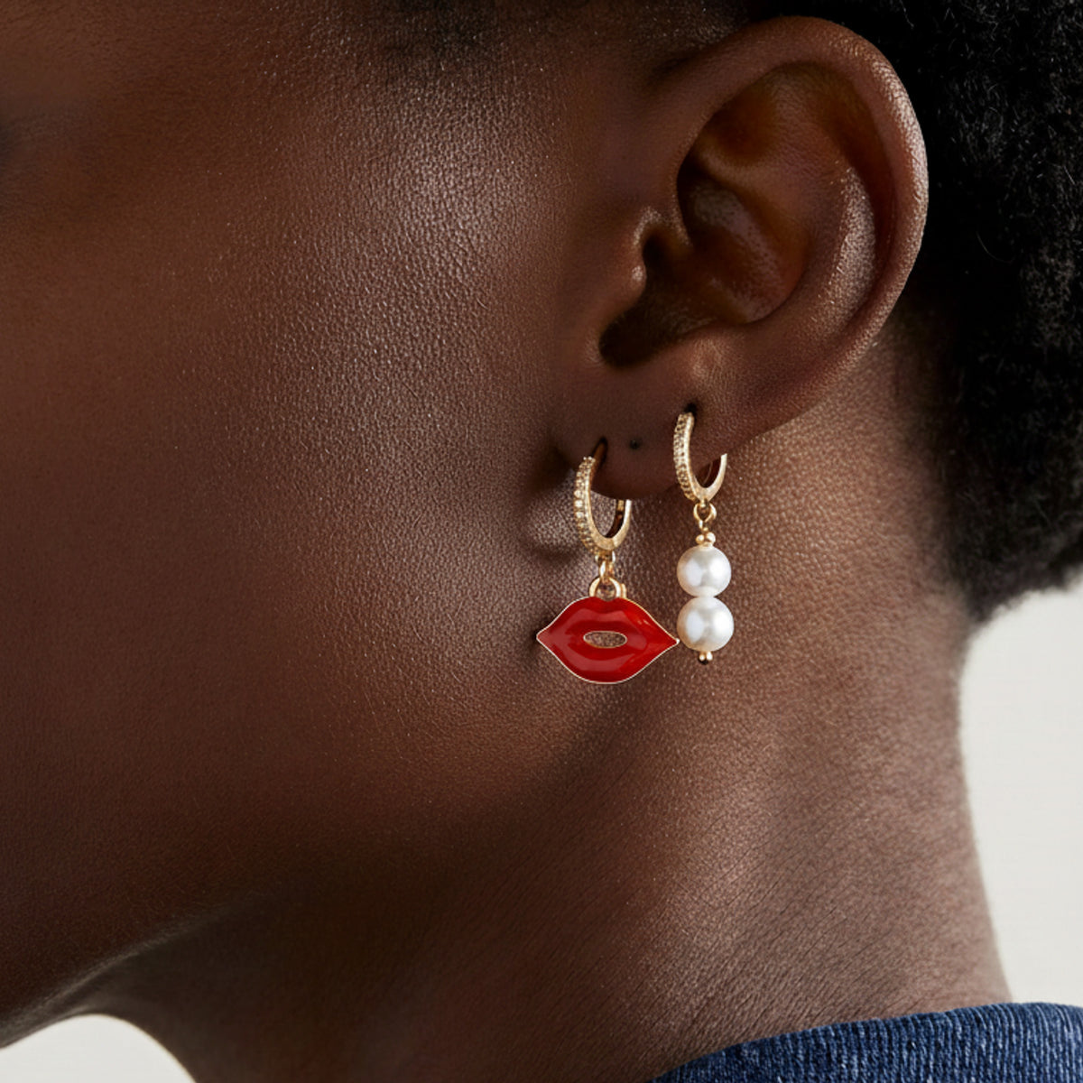 Lip Lip Earrings