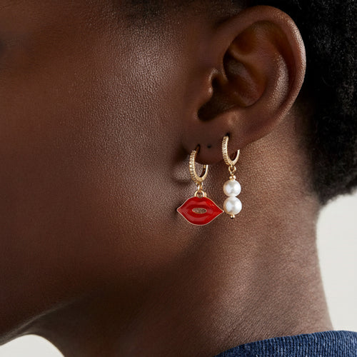 Lip Lip Earrings