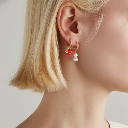 Lip Lip Earrings