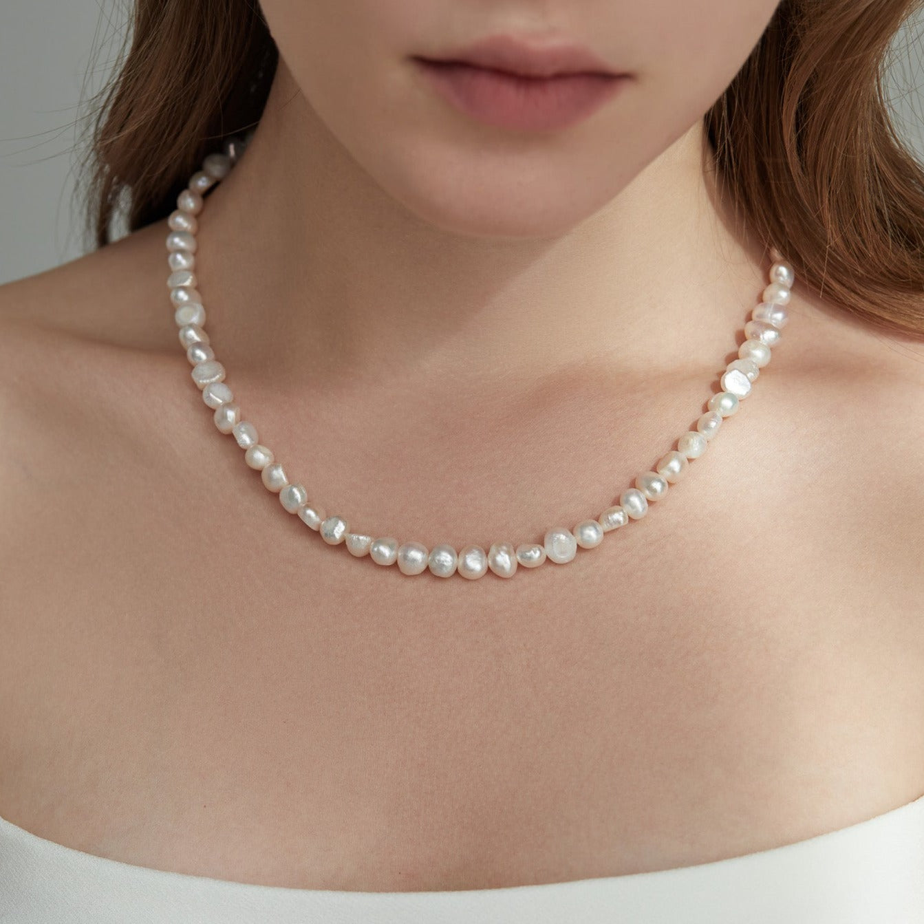 ブレスレット LESS IS MORE 14K Goldfield Baby Rice Pearl Necklace 14K goldfilled baby rice pearl necklace - Less is more | 60