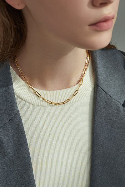 Anne Paper Clip Necklace - Joey Baby