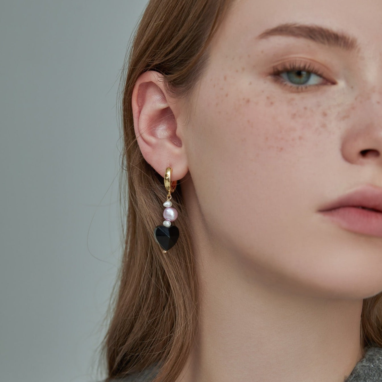 Madison Gold Pearl Drop Earrings – Joey Baby