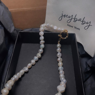 Jackie Essential Pearl Necklace - Joey Baby