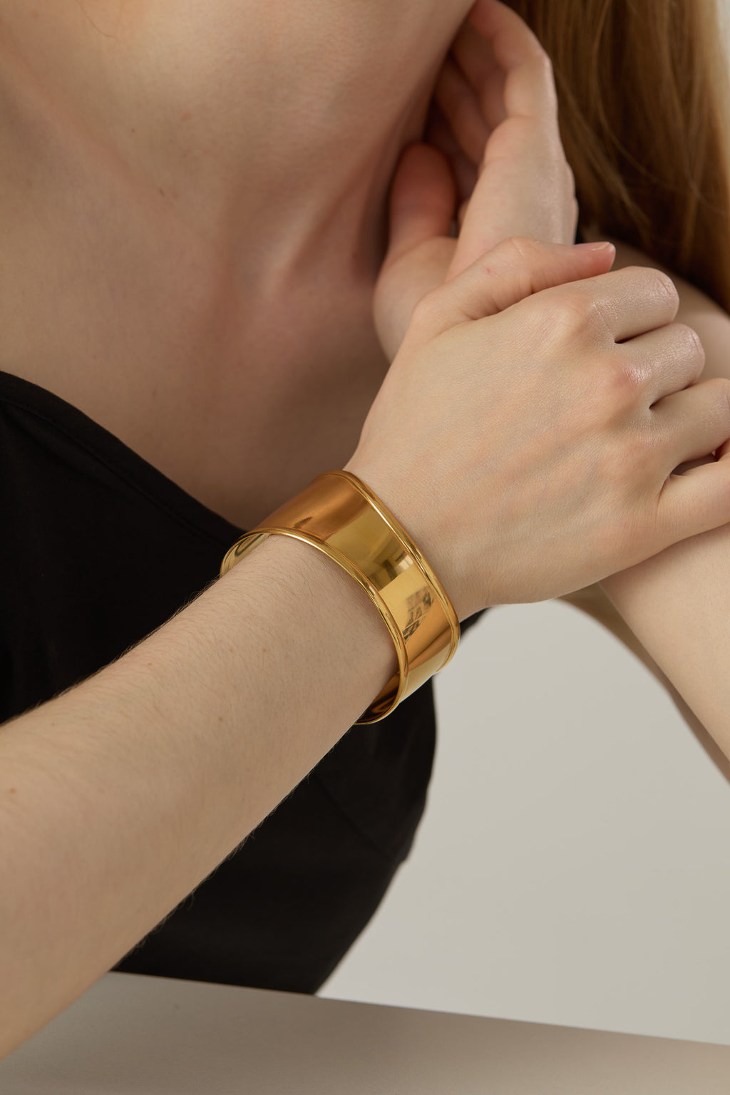 Alix Bangle Gold Bracelets - Joey Baby
