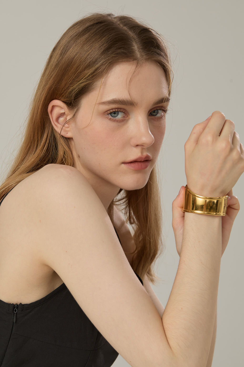 Alix Bangle Gold Bracelets - Joey Baby
