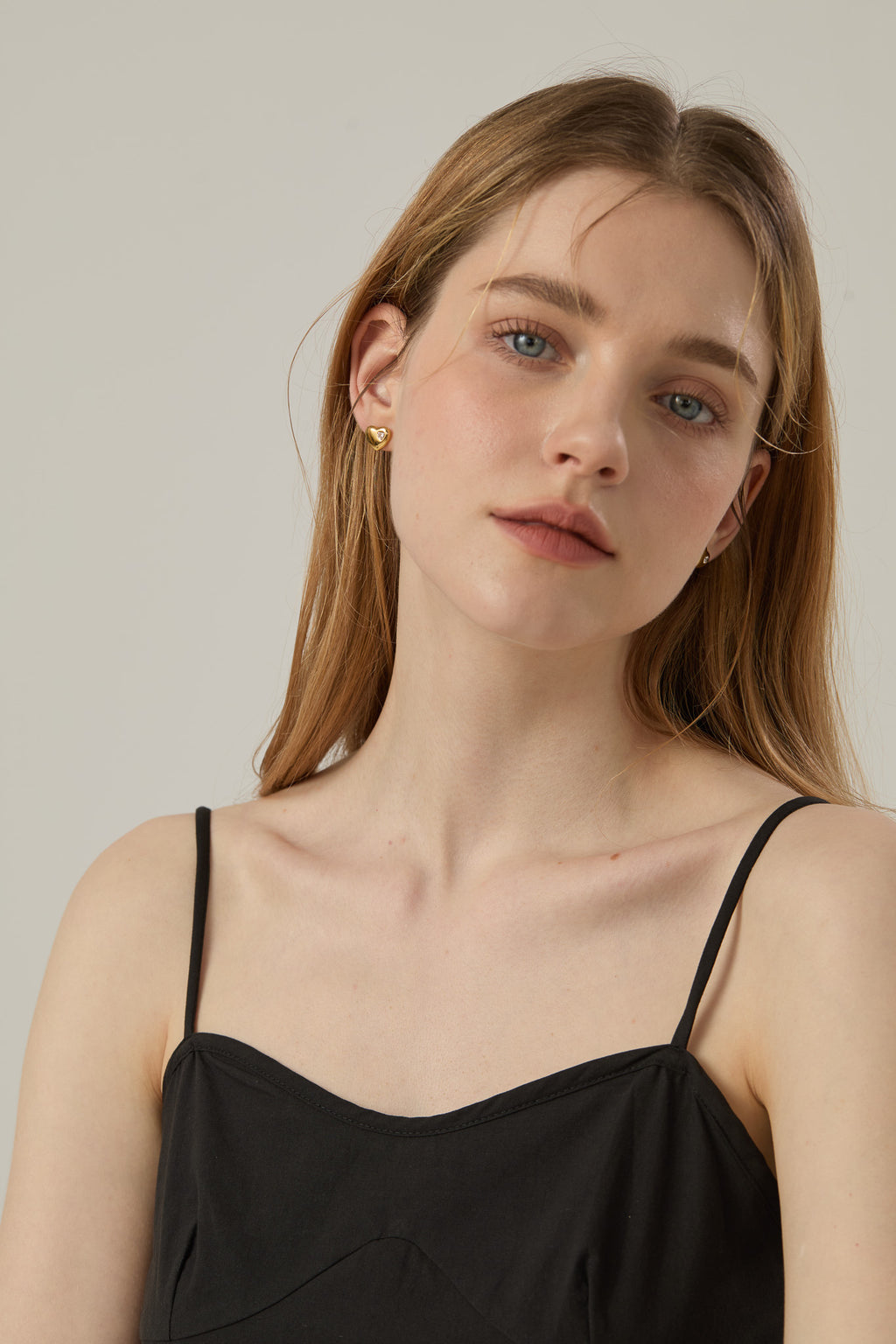 Ciara Heart Stud Earrings - Joey Baby