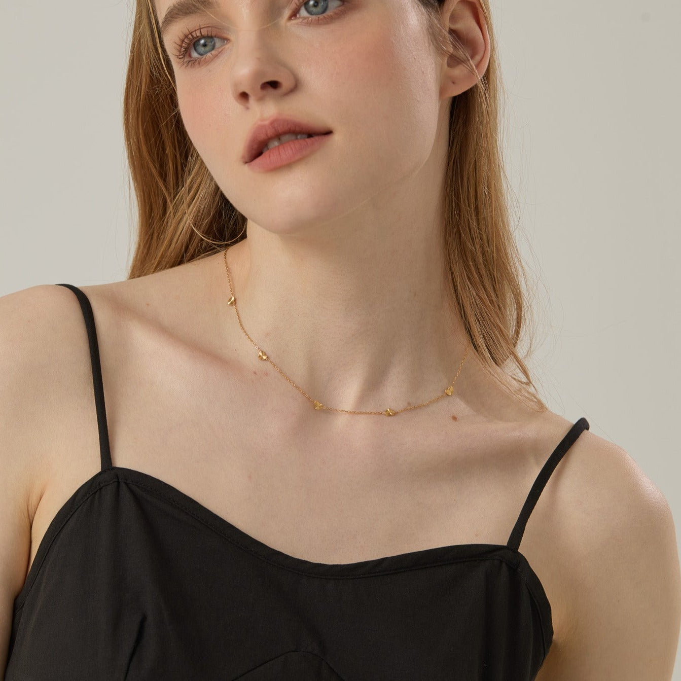 Julia Heart Chain Necklace - Joey Baby