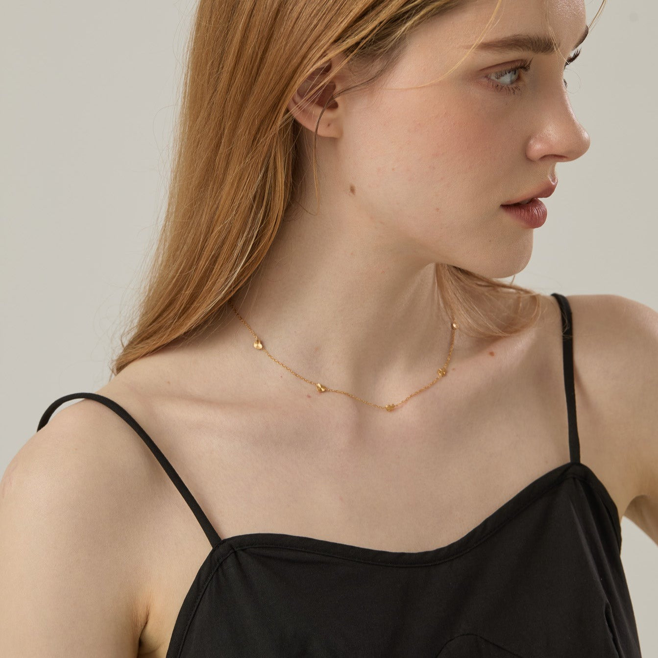 Julia Heart Chain Necklace - Joey Baby