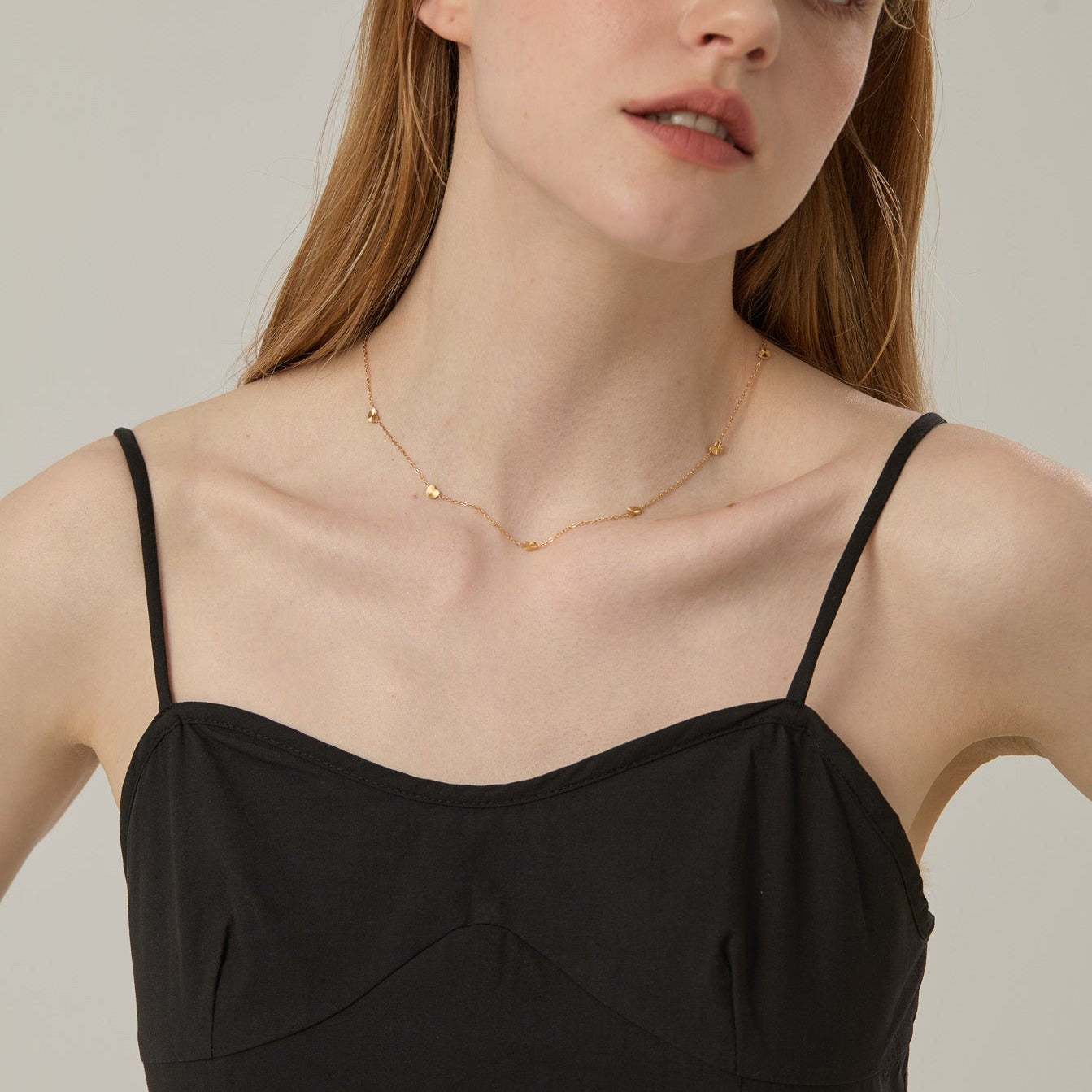 Julia Heart Chain Necklace - Joey Baby