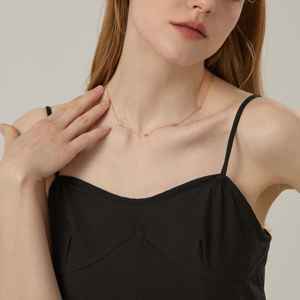 Julia Heart Chain Necklace - Joey Baby