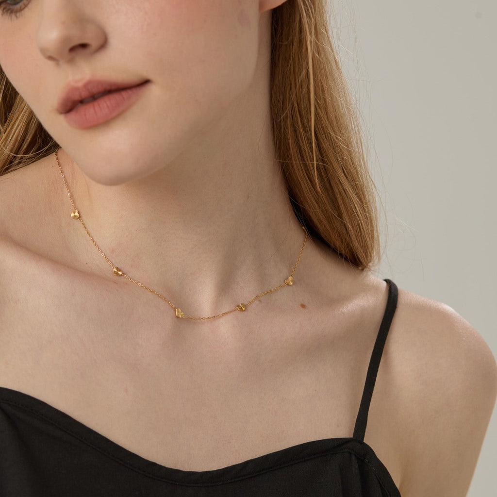 Julia Heart Chain Necklace - Joey Baby