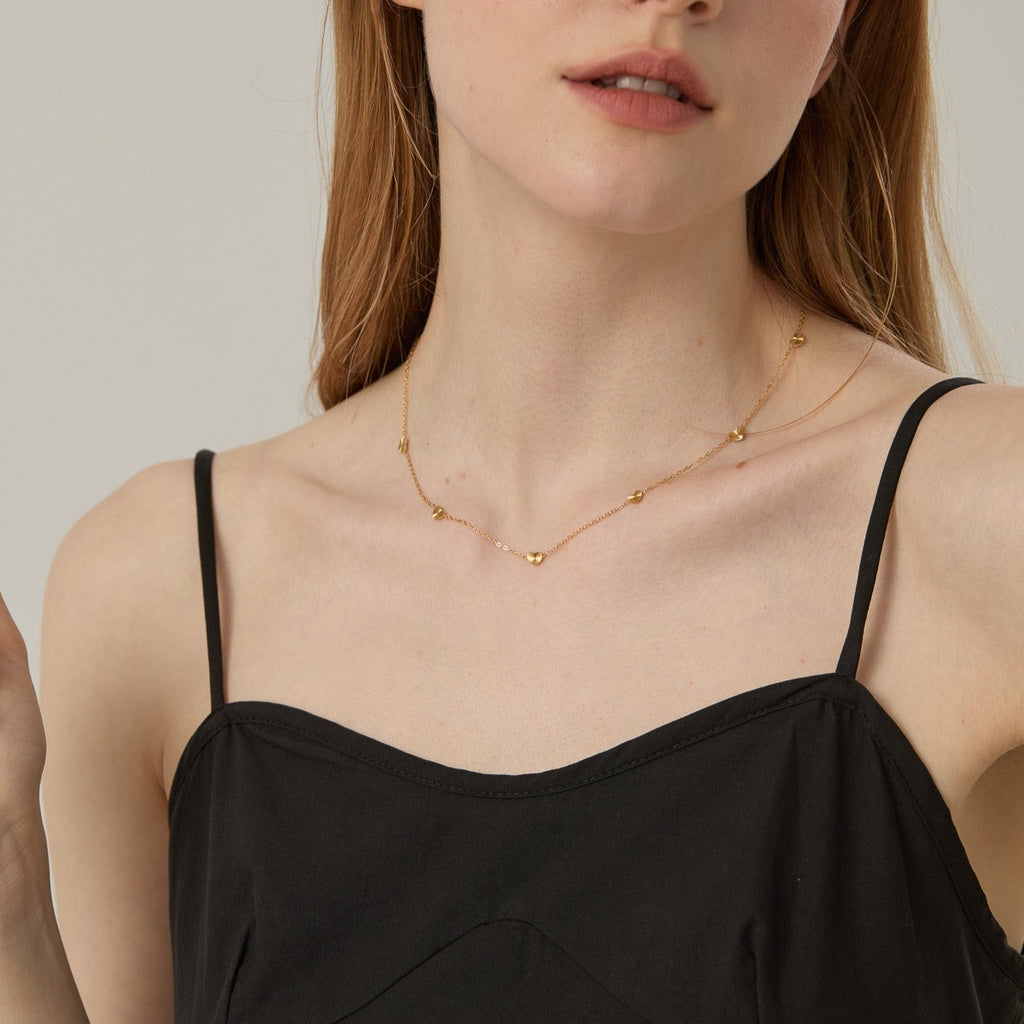 Julia Heart Chain Necklace - Joey Baby