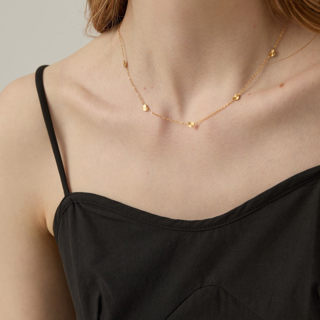 Julia Heart Chain Necklace - Joey Baby