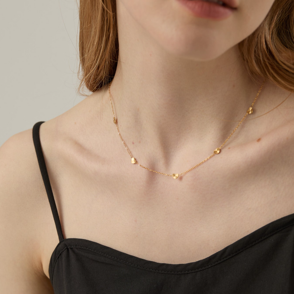 Julia Heart Chain Necklace - Joey Baby