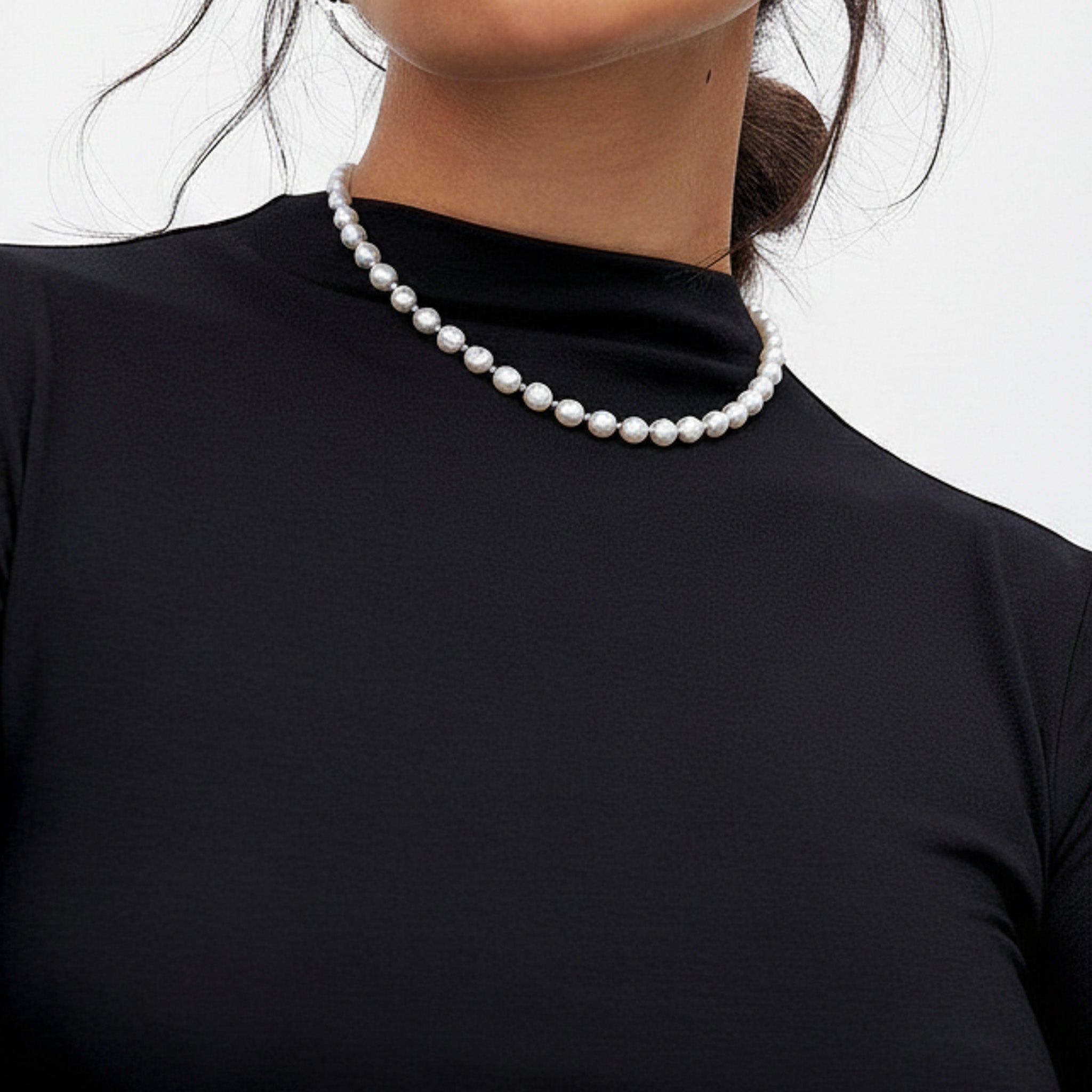 Jean Silver Necklace