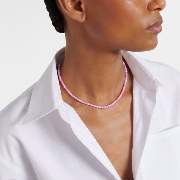 *Limited* Lusia Necklace - Hot Pink - Joey Baby