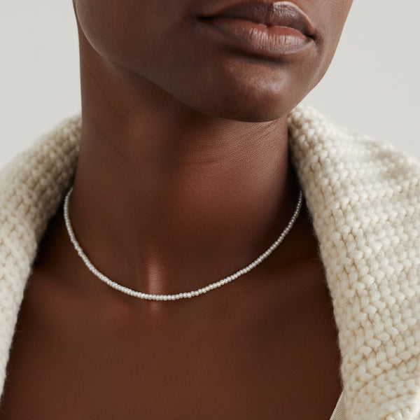 Carrie Classic Pearl Strand Necklace - Joey Baby