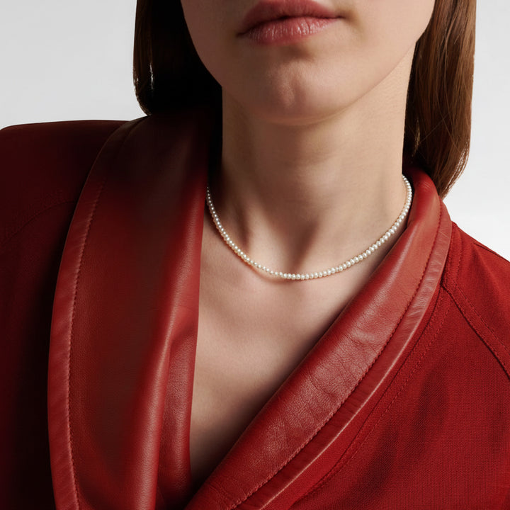 Carrie Classic Pearl Strand Necklace