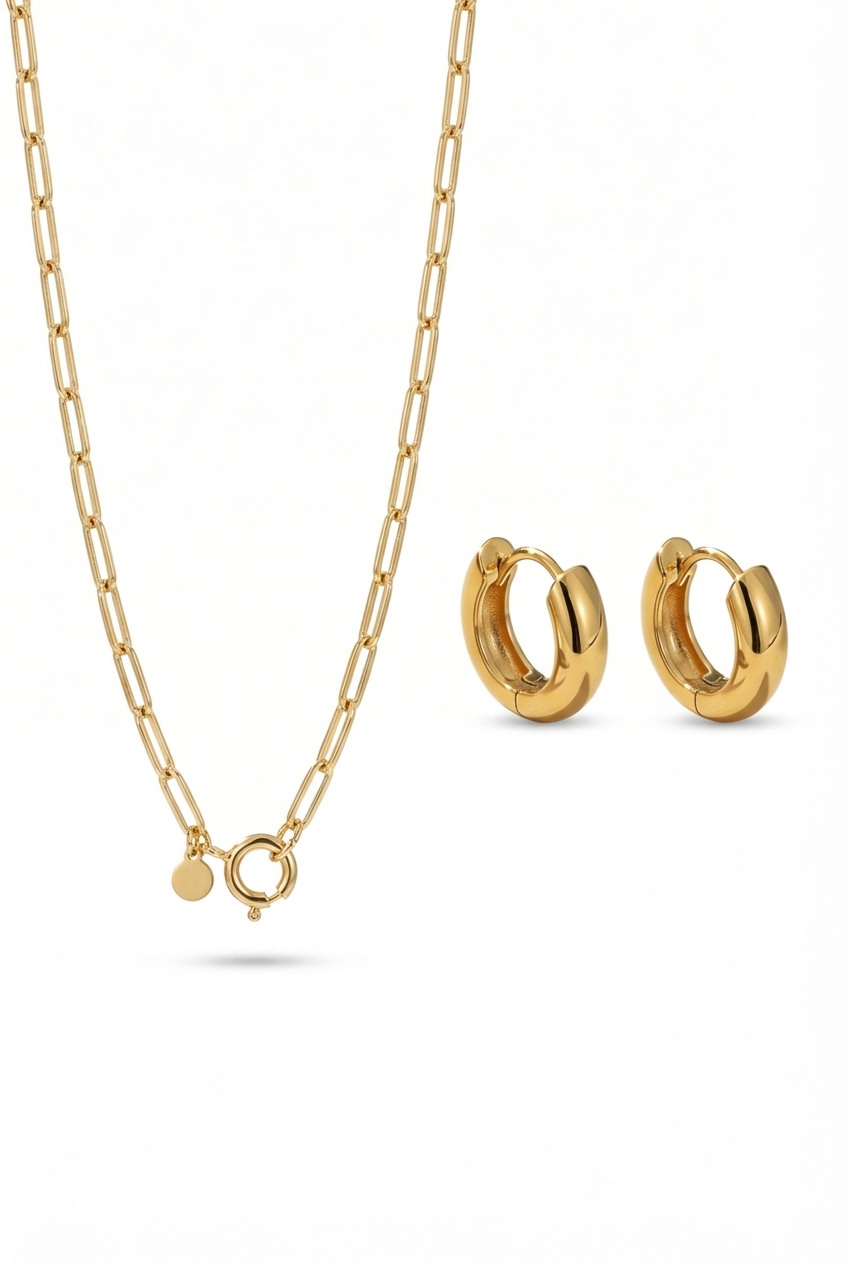 Elaine Necklace and Antoni Set