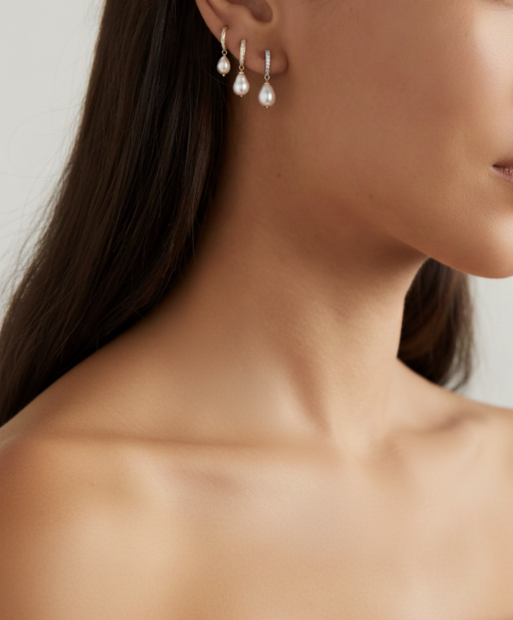 Bridal Gift Set – Layla Pearl Drop Earrings (Set of 5 or 10)