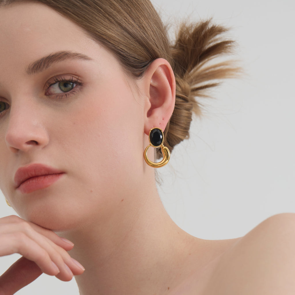 GIGI EARRINGS - GOLD - Joey Baby