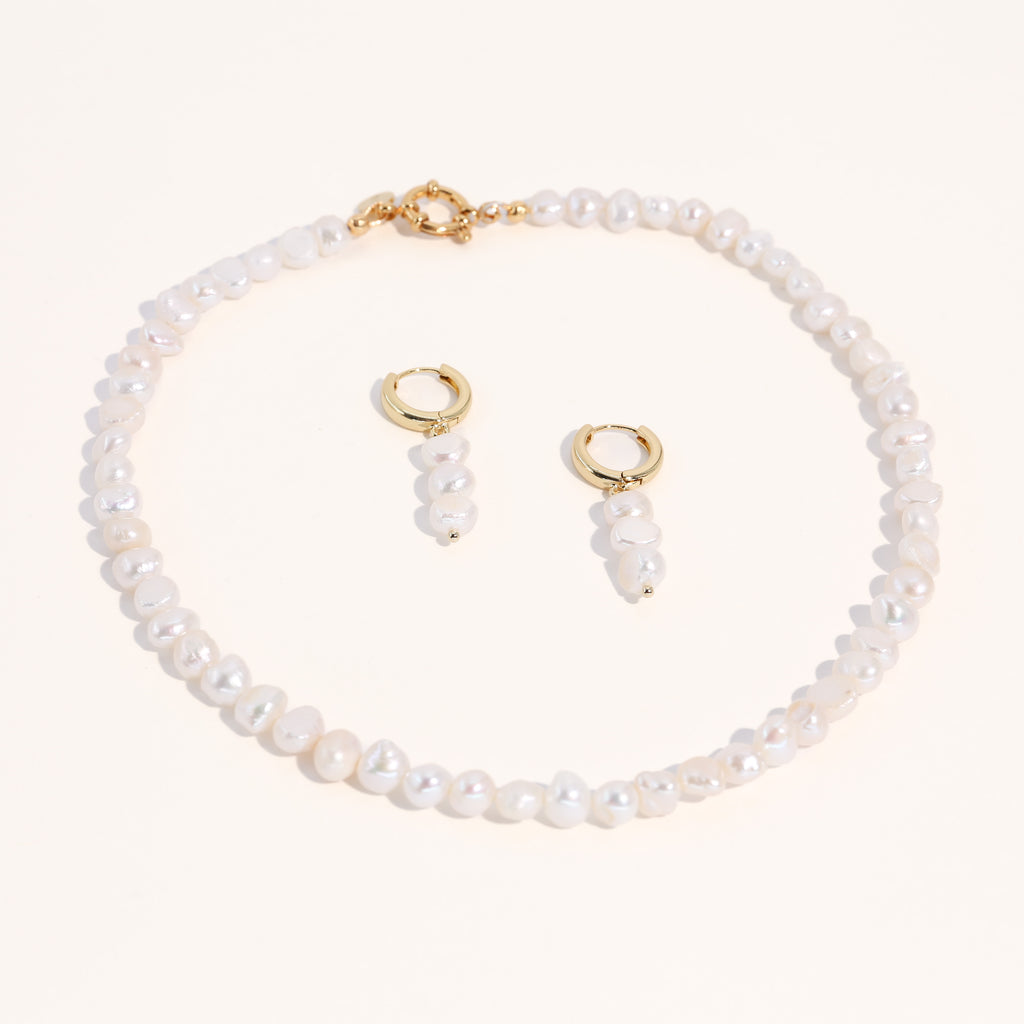 Jackie Necklace & Jackie Earrings Set - Joey Baby