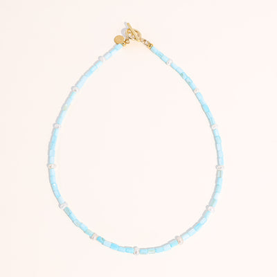 *Limited* Lusia Necklace - Baby Blue - Joey Baby
