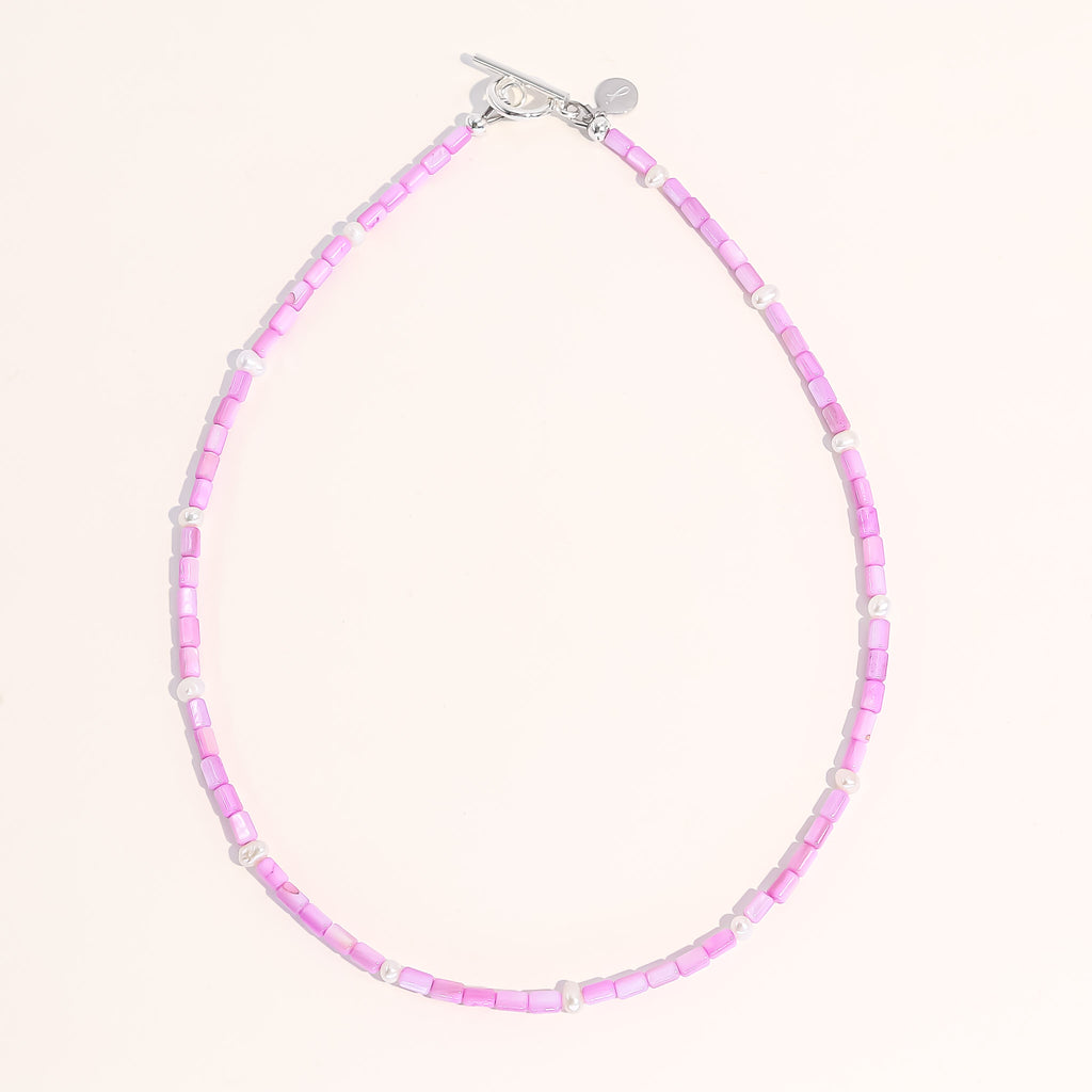 *Limited* Lusia Necklace - Hot Pink - Joey Baby