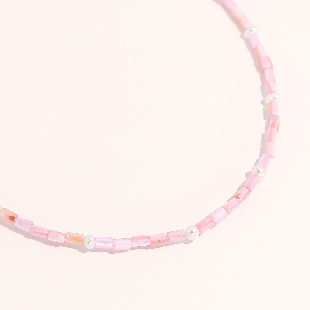 *Limited* Lusia Necklace - Light Pink - Joey Baby