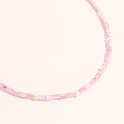 *Limited* Lusia Necklace - Light Pink - Joey Baby