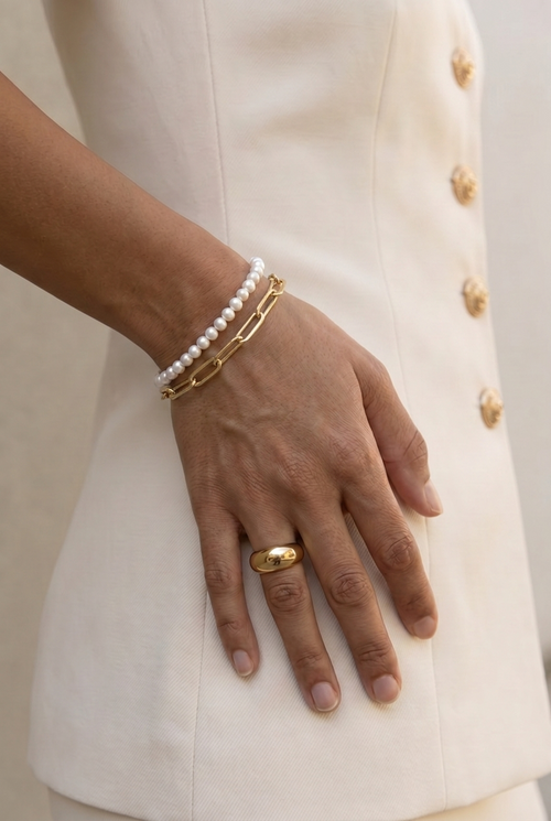 Carrie & Anne Bracelet Gift Set | 18K Gold