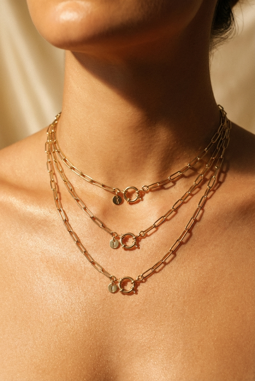 Elaine Dainty Gold Chain Necklace