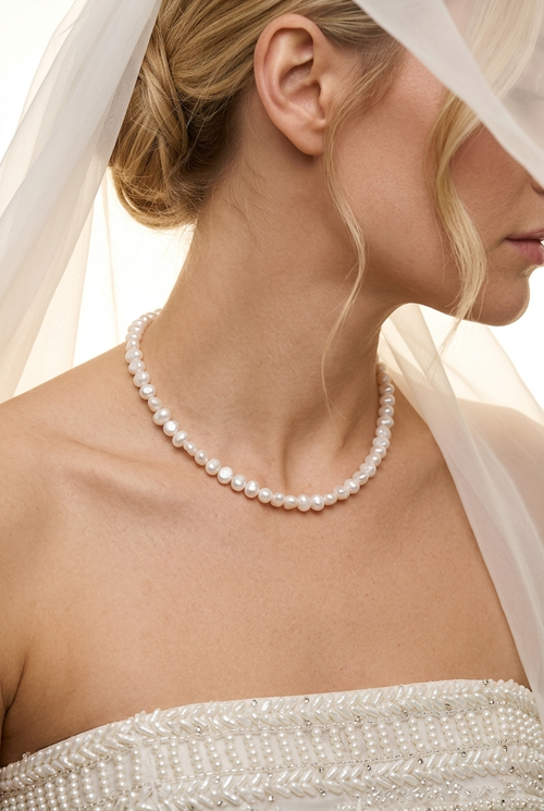 Joey Baby JACKIE NECKLACE + EARRINGS SET - Fashion Pearl Jewelry Joey Baby JACKIE NECKLACE + EARRINGS SET - Fashion Pearl Jewelry