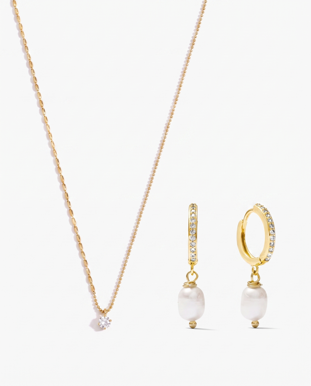 Heidi Necklace + Layla Earrings Set — Joey Baby jewelry set