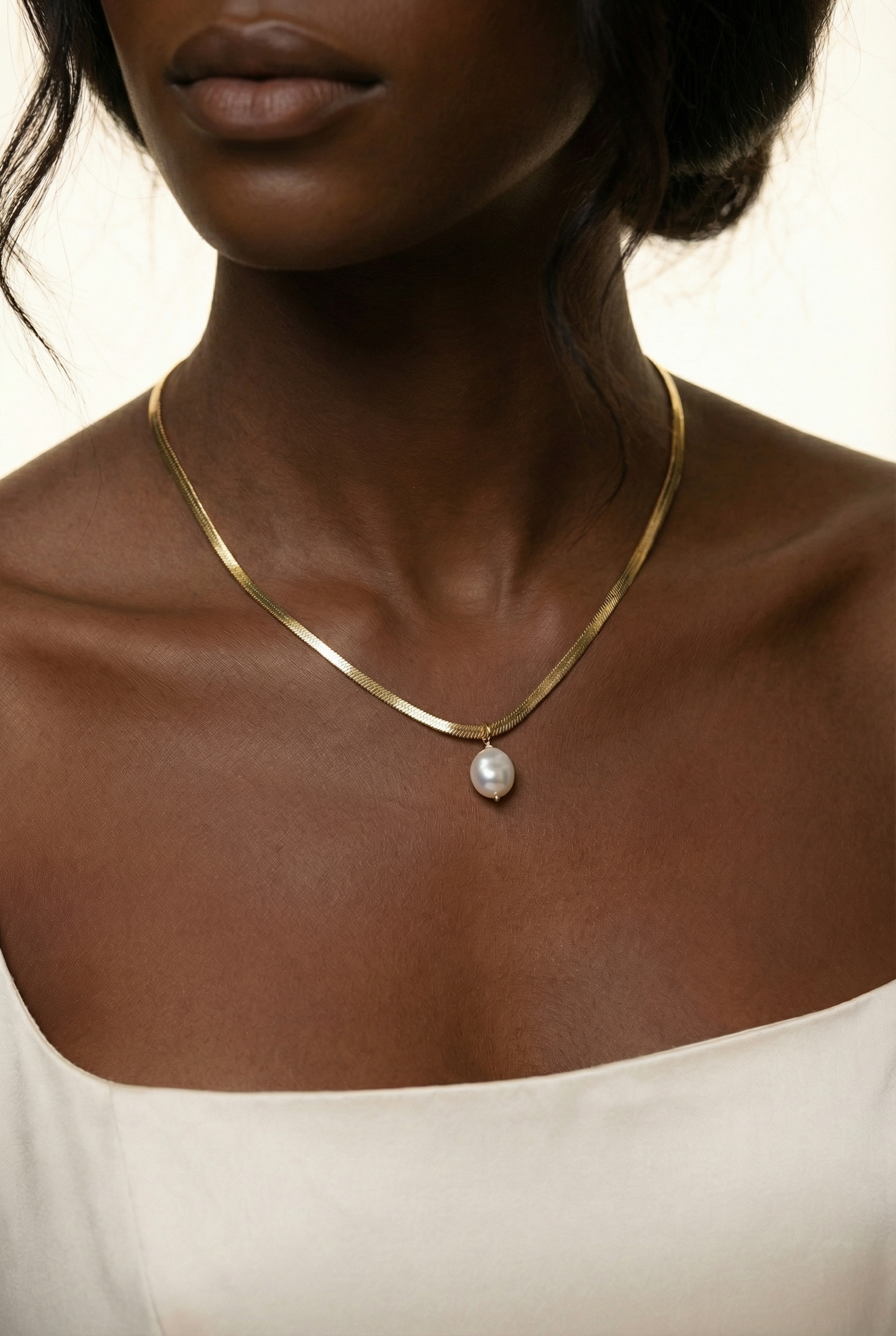 Juliet Snake Chain Necklace - Gold