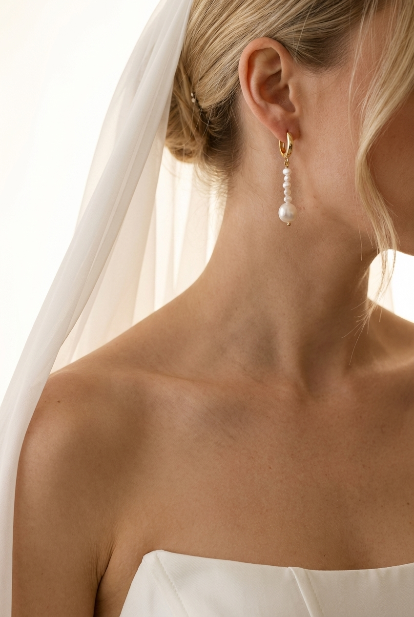 Kylie Pearl Earrings