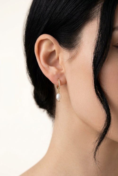 Layla Pearl Drop Earrings