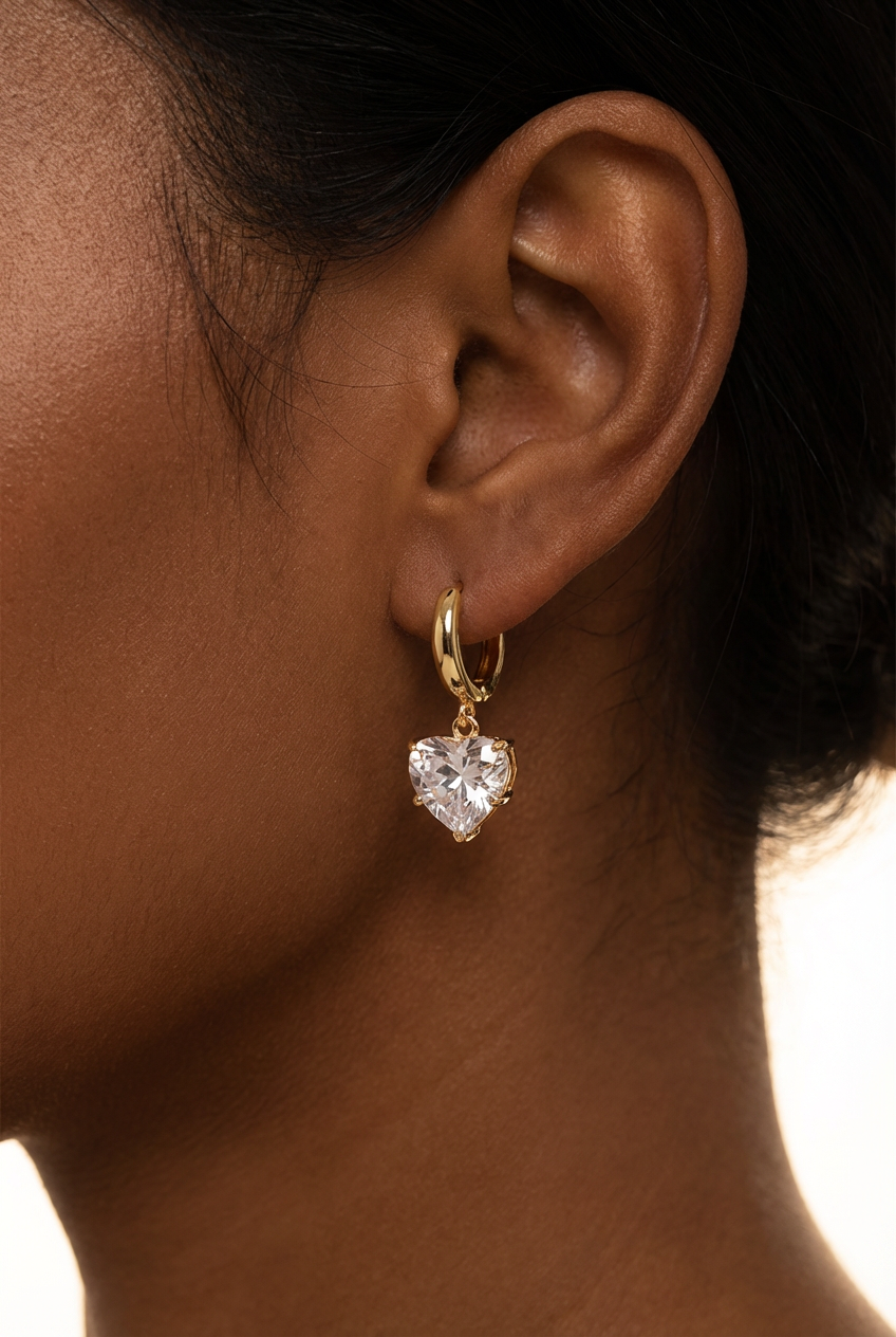 Lola Heart Earrings
