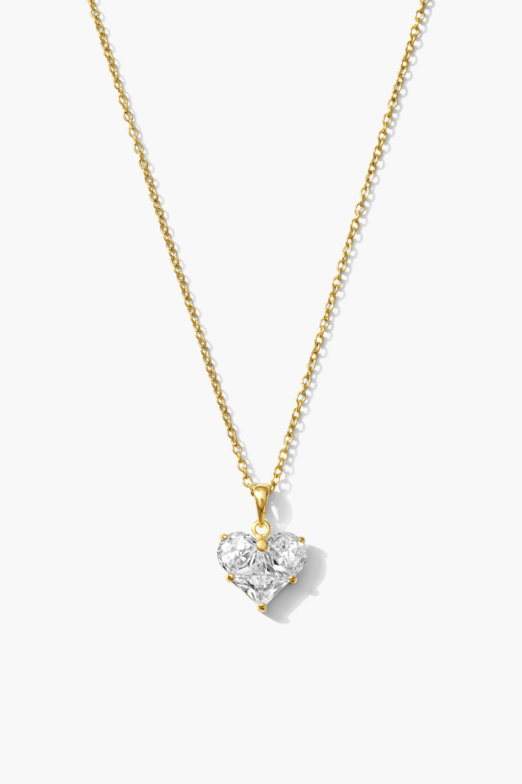 Oma Chain Heart Charm Necklace