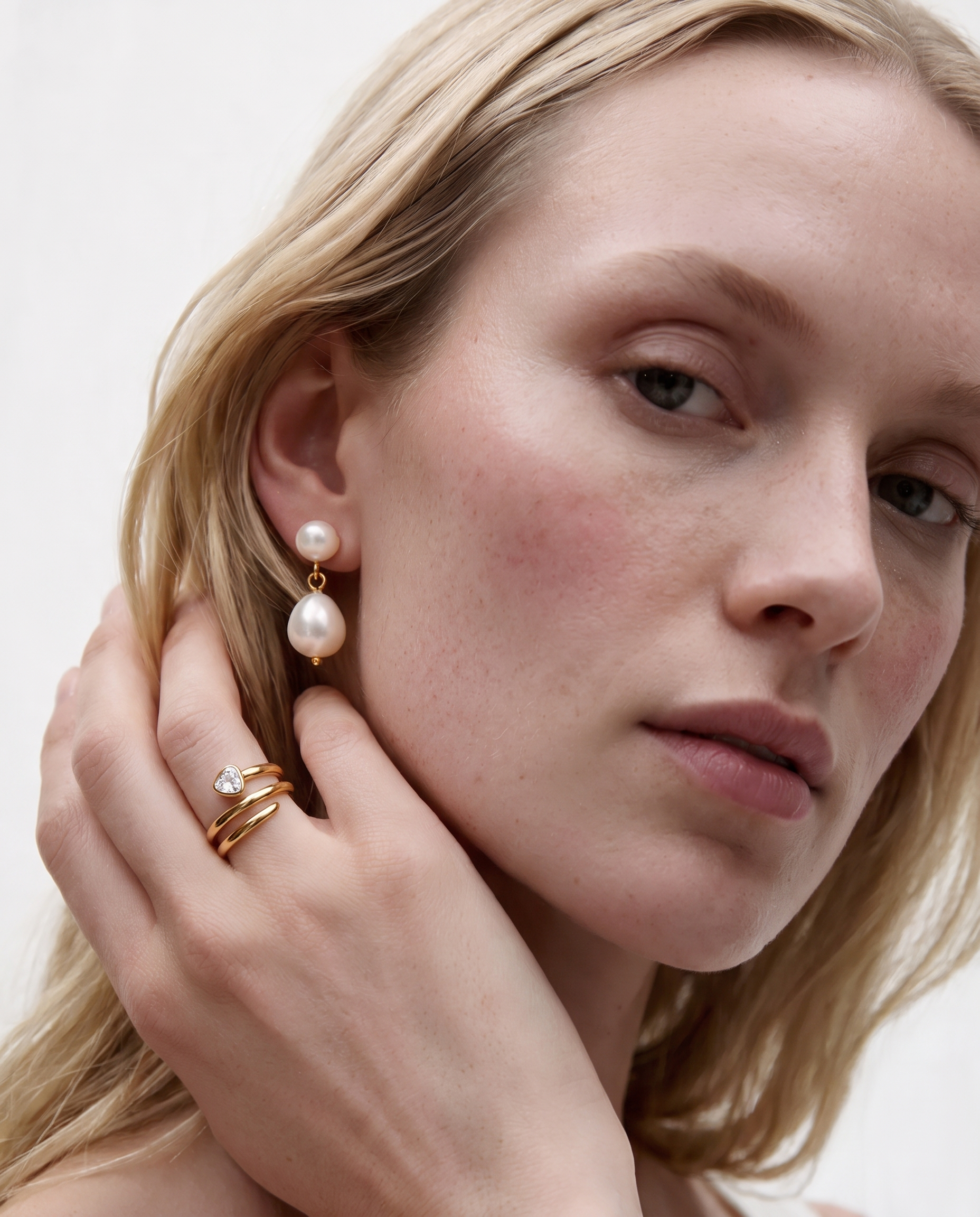 925 Pearl Drop Earrings