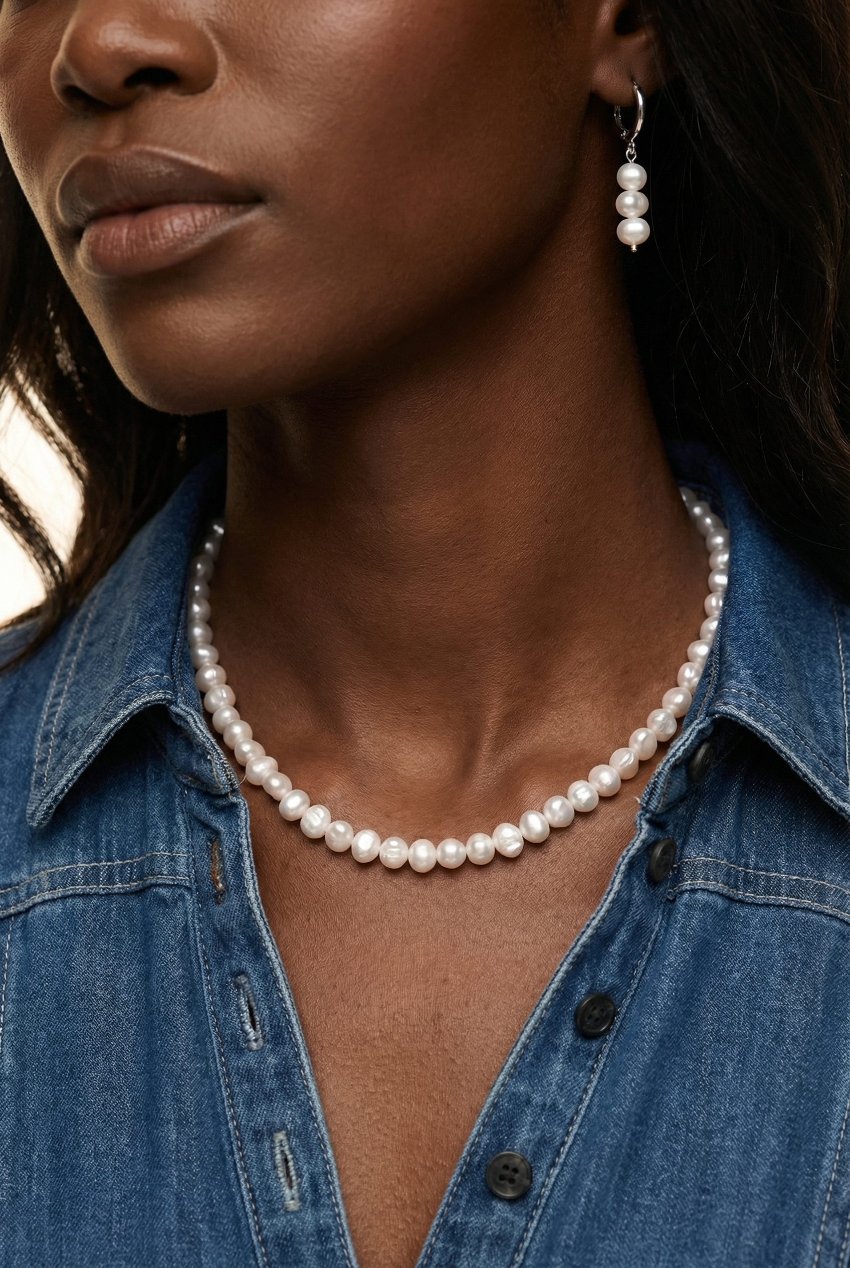 Jackie Essential Freshwater Pearl Necklace